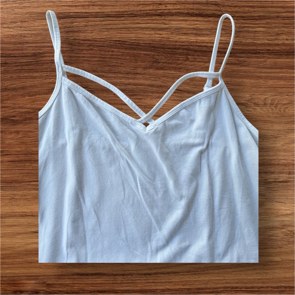Torrid White Spaghetti Strap Camisole Tank Top Size 3X Strappy Summer Layering